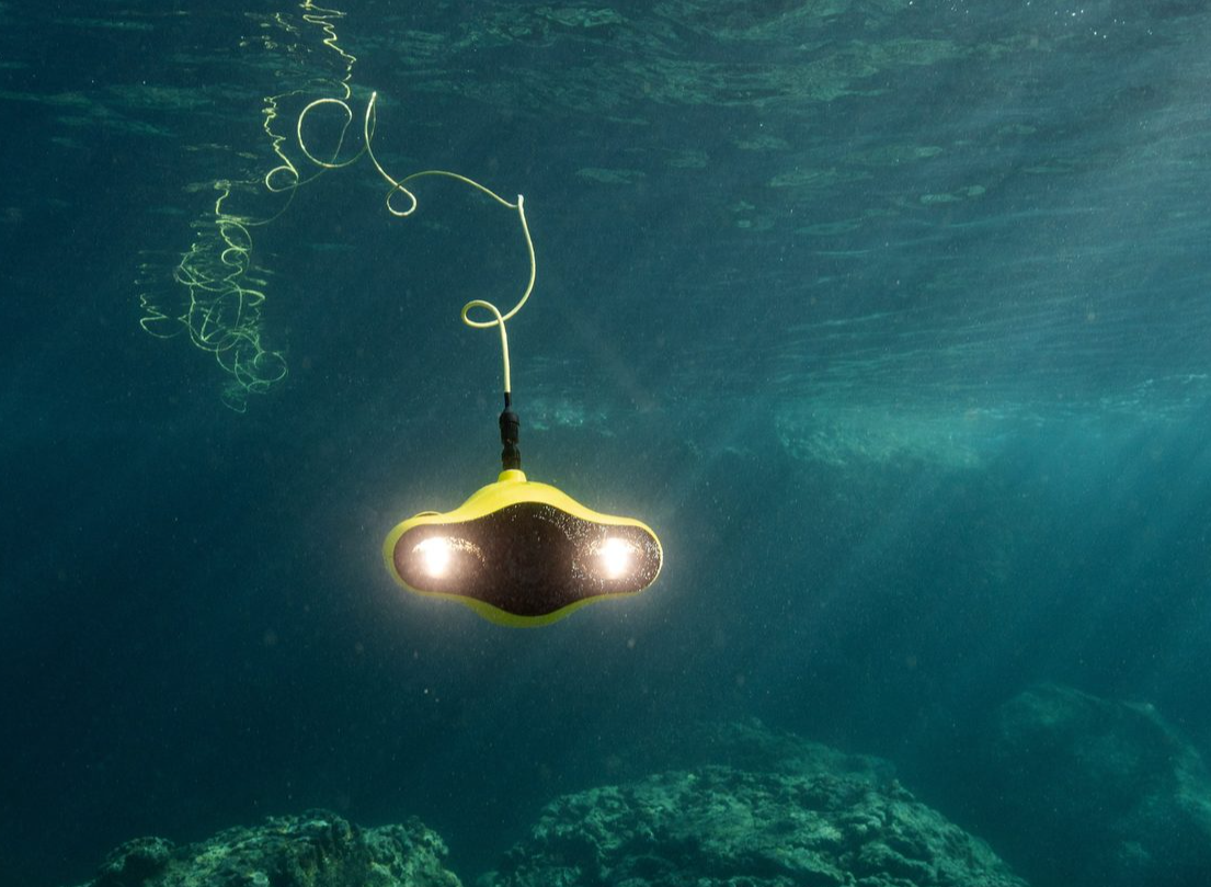 Marine operations planning with underwater drone equipment